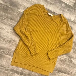 Loft gold sweater